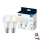 SET 2x LED Ściemnialna żarówka A60 E27/8W/230V 2700-6500K CRI 90 Wi-Fi - WiZ