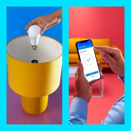 SET 2x LED Ściemnialna żarówka A60 E27/8W/230V 2700-6500K CRI 90 Wi-Fi - WiZ