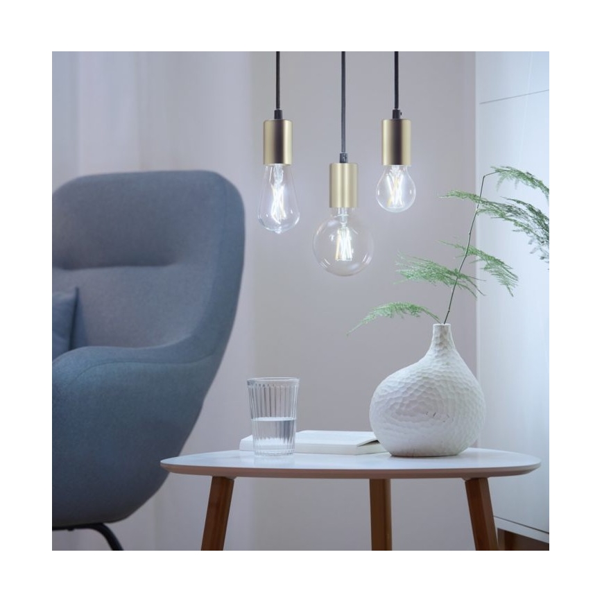 SET 2x LED Ściemnialna żarówka VINTAGE FILAMENT A60 E27/6,7W/230V 2700-6500K CRI 90 Wi-Fi - WiZ