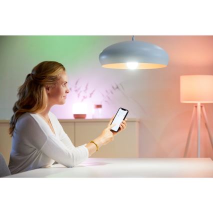 SET 2x LED Ściemnialna żarówka VINTAGE FILAMENT A60 E27/6,7W/230V 2700-6500K CRI 90 Wi-Fi - WiZ
