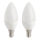 SET 2x LED Żarówka E14/5,5W/230V 2700K- Attralux
