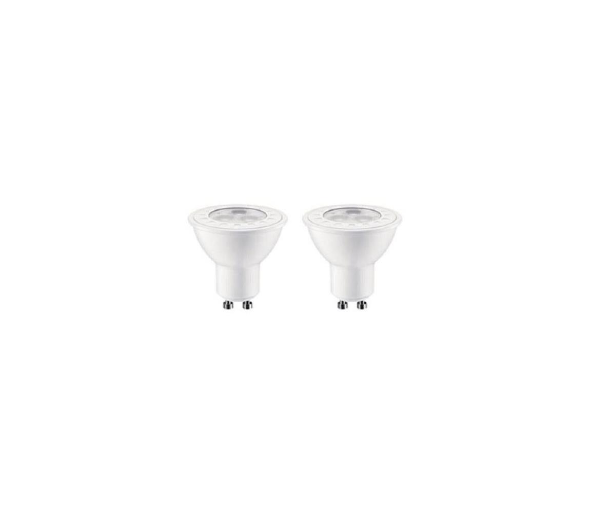 SET 2x LED Żarówka PAR16 GU10/4,7W/230V 2700K - Attralux