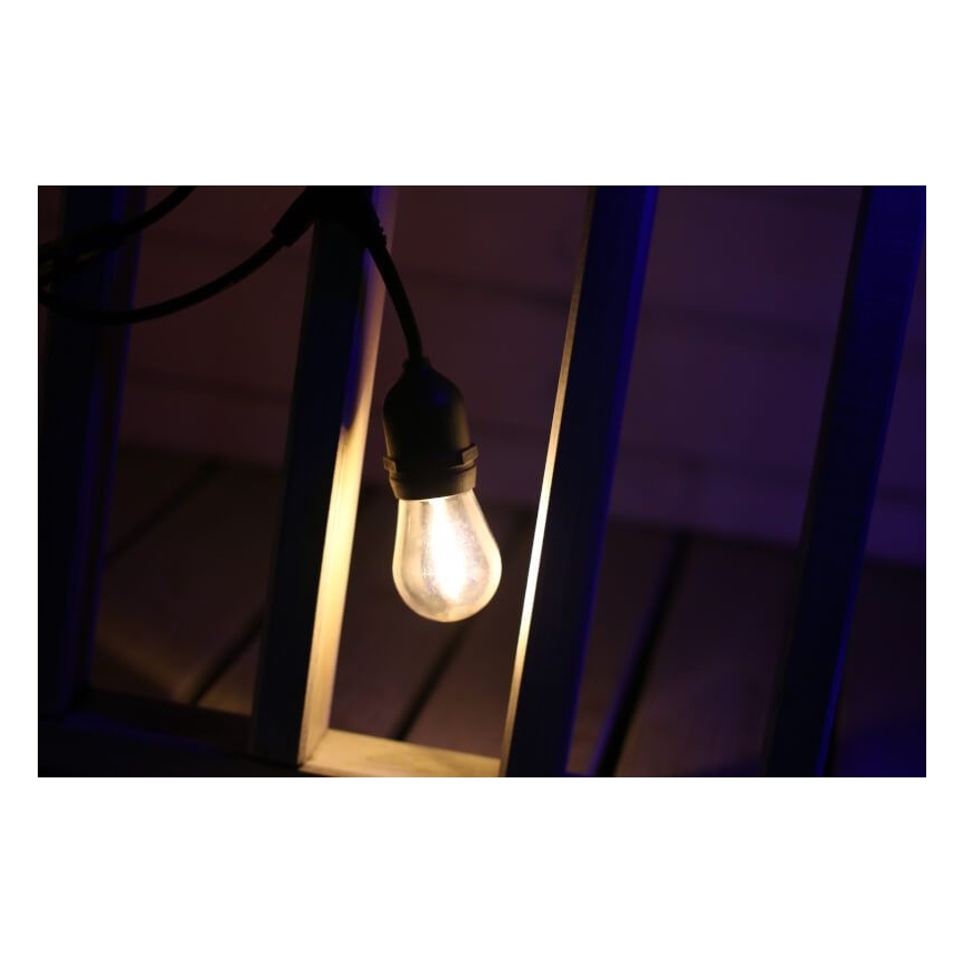 SET 2x LED Żarówka PARTY E27/0,5W/36V