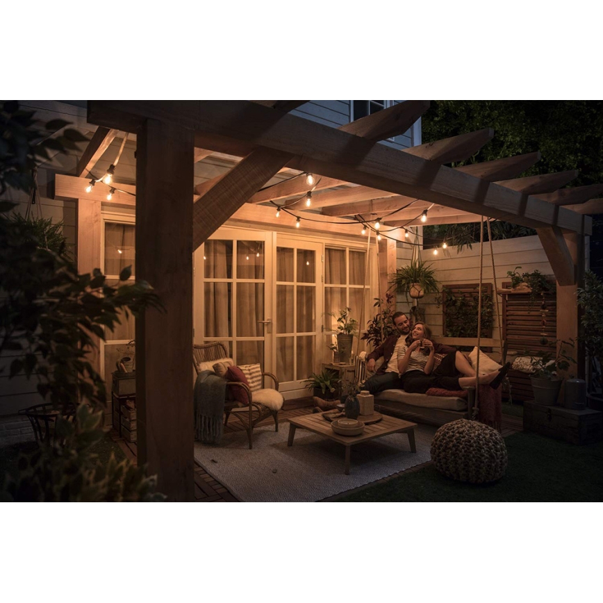 SET 2x LED Żarówka VINTAGE Philips E14/2W/230V 2700K