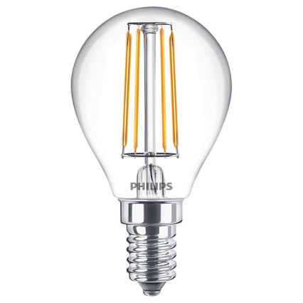 SET 2x LED Żarówka VINTAGE Philips E14/4,3W/230V 2700K