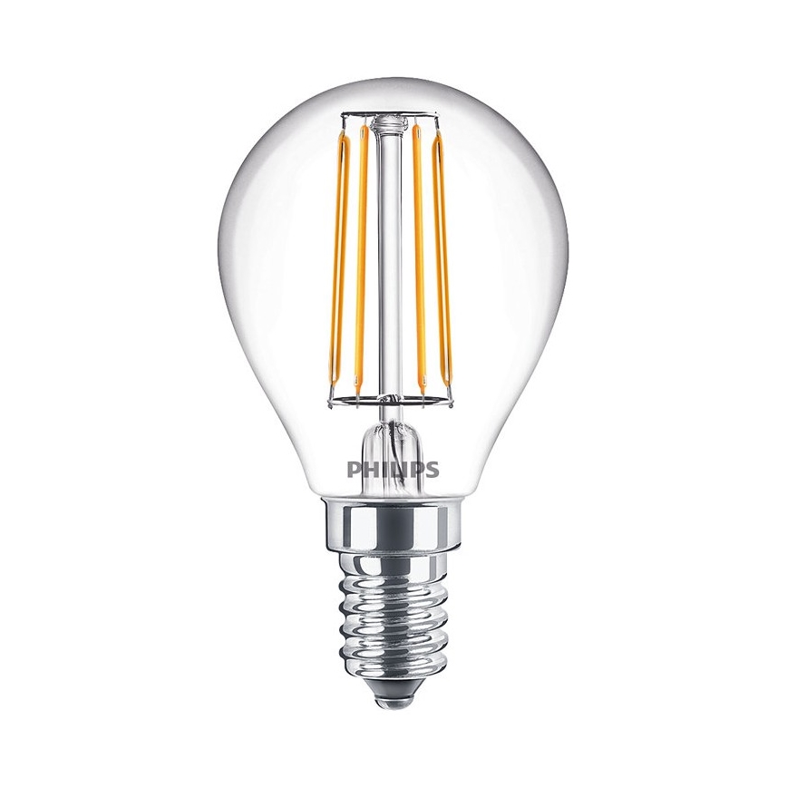 SET 2x LED Żarówka VINTAGE Philips E14/4,3W/230V 2700K