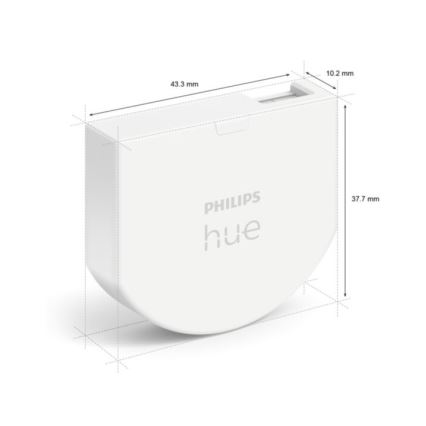 SET 2x Moduł przełącznika ściennego Philips Hue SWITCH