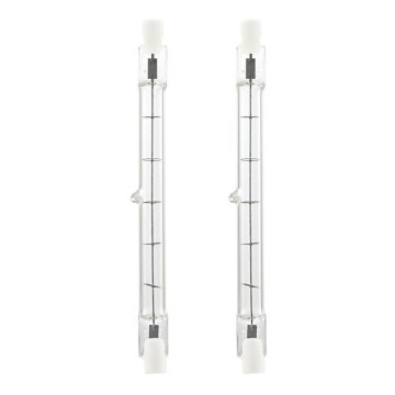 SET 2x Ściemnialna żarówka halogenowa R7s/200W/230V - Eglo 10162 118 mm