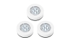 SET 3x LED Dekoracyjne oświetlenie dotykowe 1xLED/2W/4,5V białe