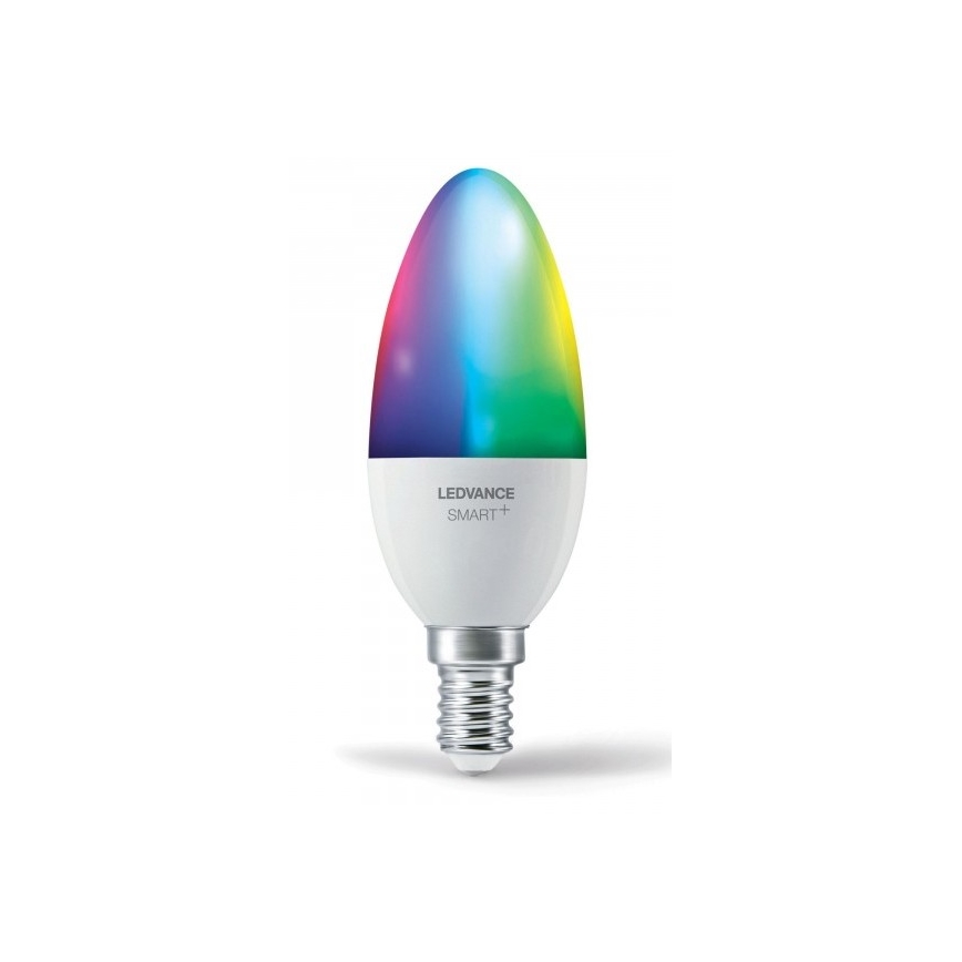 SET 3x LED RGBW Ściemniana Żarówka + E14/5W/230V 2700K-6500K Wi-Fi - Ledvance
