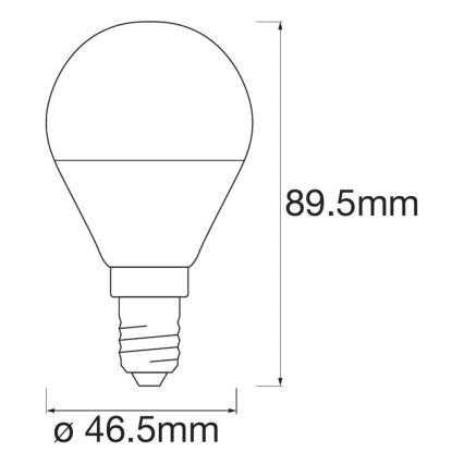 SET 3x LED RGBW Ściemniana żarówka SMART+ E14/5W/230V 2700K-6500K Wi-Fi - Ledvance