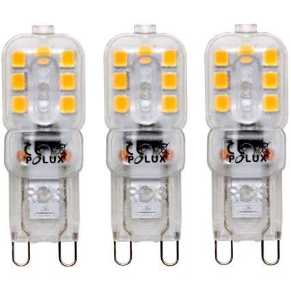 SET 3x LED Żarówka G9/2,5W/230V 3000K