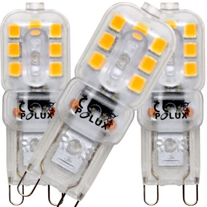 SET 3x LED Żarówka G9/2,5W/230V 3000K