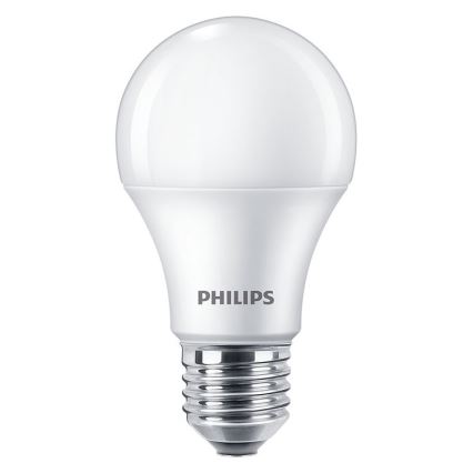 SET 4x LED Żarówka Philips A60 E27/10,5W/230V 2700K