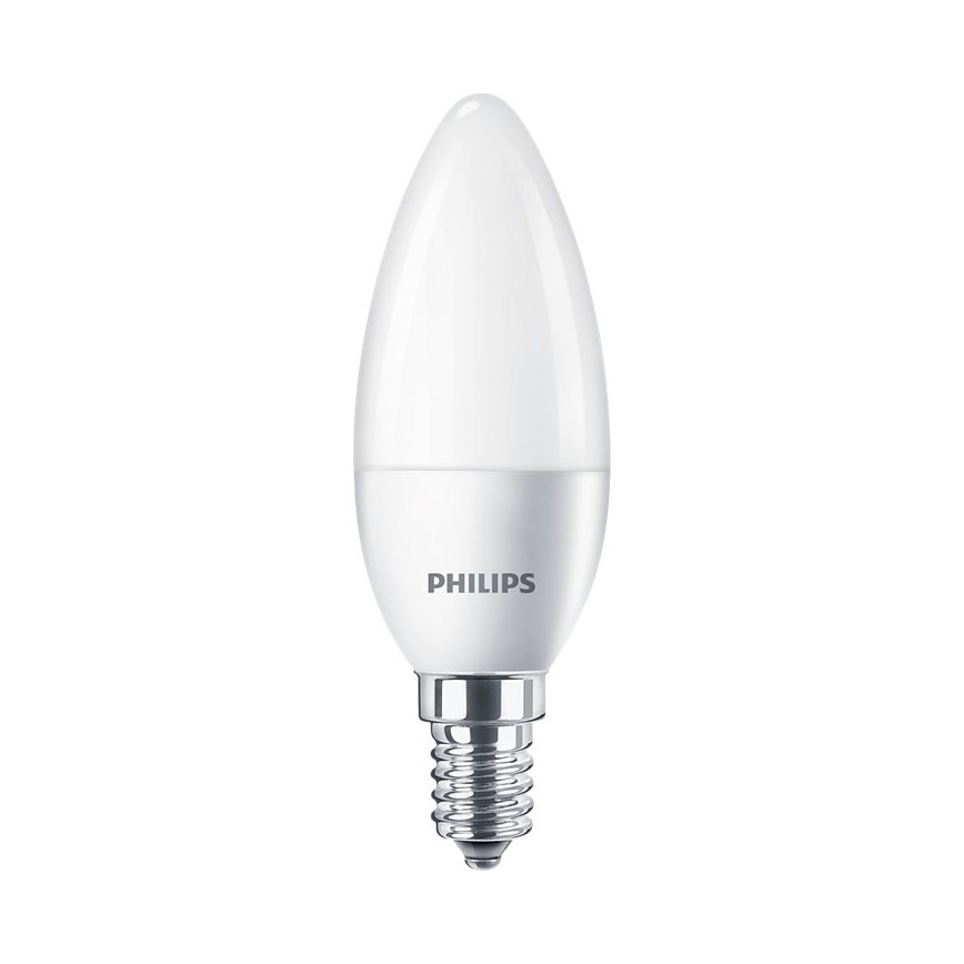SET 6xLED Żarówka Philips B35 E14/5W/230V 2700K