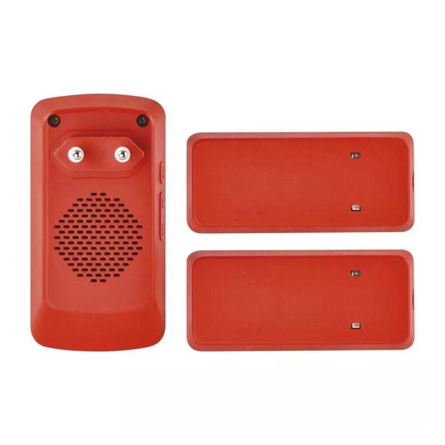 SET Bezprzewodowy dzwonek do gniazdka + 2x guzik 230V IP44