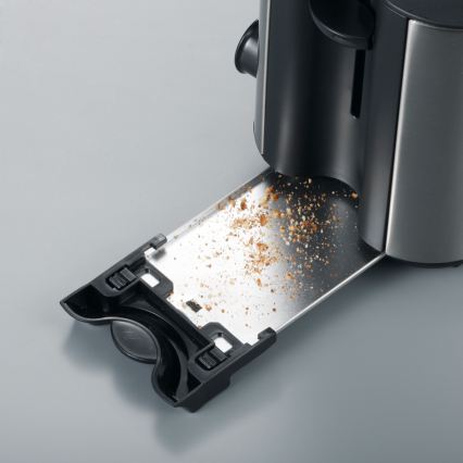 Severin AT 2514 - Toster z dwoma szczelinami 850W/230V stal nierdzewna/czarny