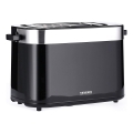 Severin AT 9264 - Toster z dwiema szczelinami 800W/230V stal nierdzewna/czarny