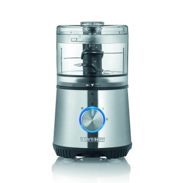 Severin KM 3865 - Rozdrabniacz do żywności 400W/230V stal nierdzewna/czarny