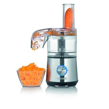 Severin KM 3865 - Rozdrabniacz do żywności 400W/230V stal nierdzewna/czarny