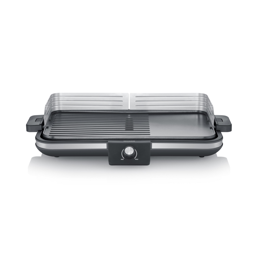 Severin PG 8564 - Stołowy grill elektryczny 2300W/230V 50x30 cm czarny