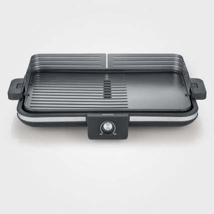 Severin PG 8564 - Stołowy grill elektryczny 2300W/230V 50x30 cm czarny