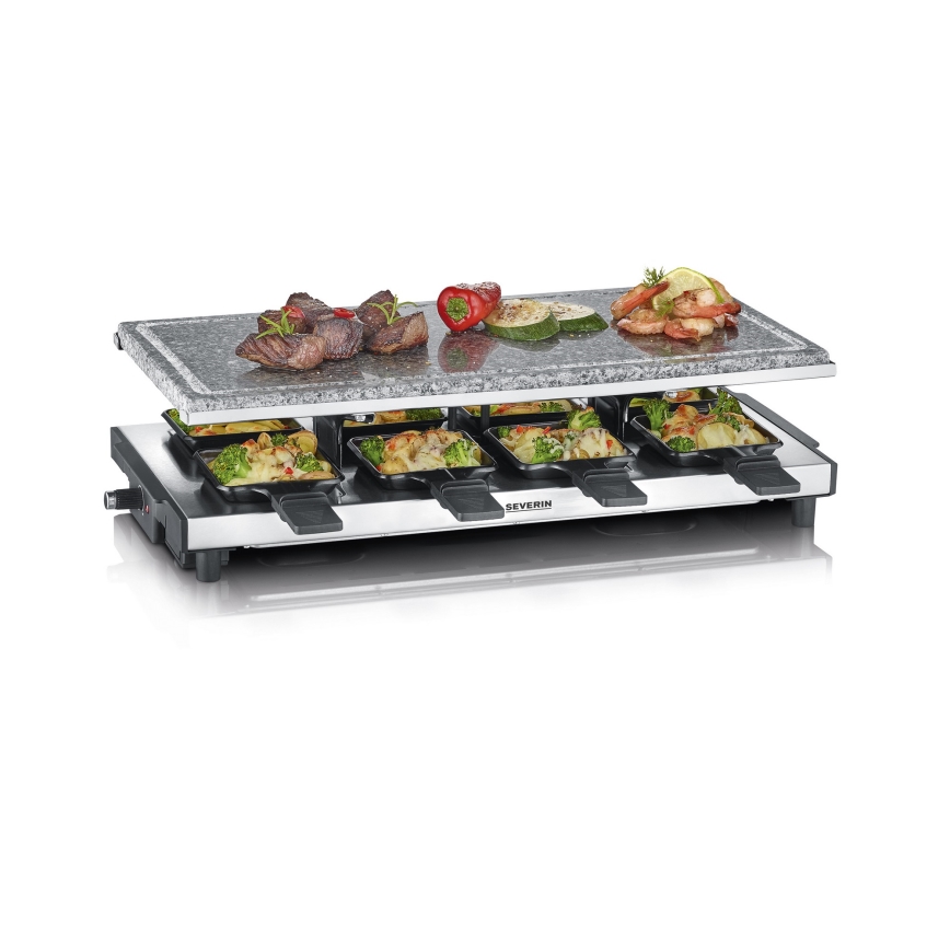 Severin RG 2374 - Grill raclette z kamieniem lawowym 1500W/230V