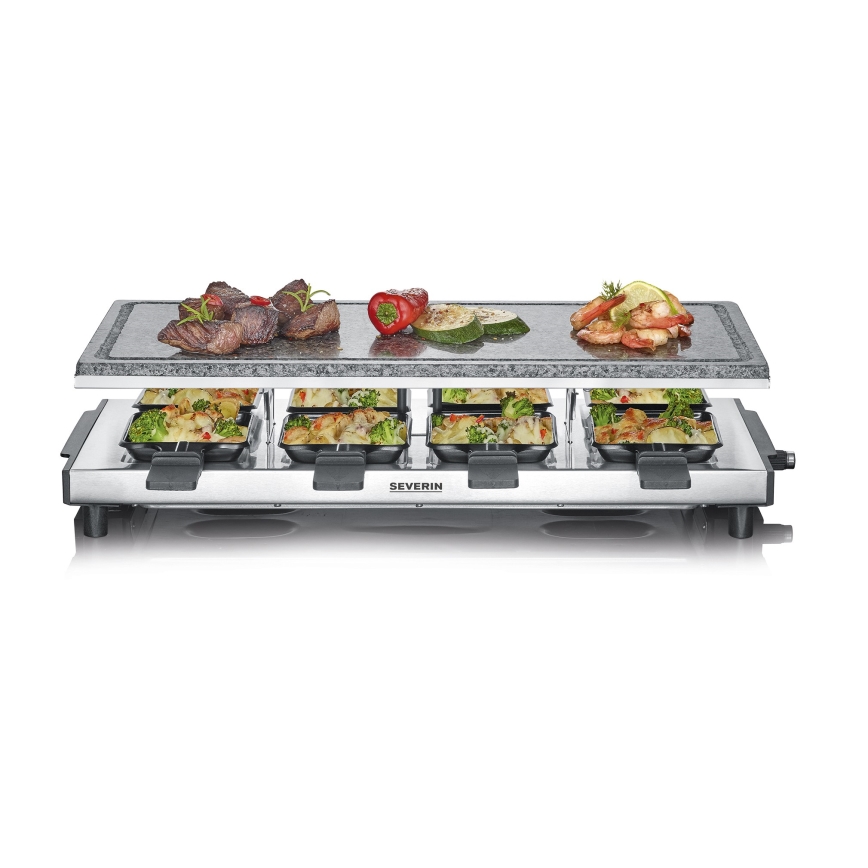 Severin RG 2374 - Grill raclette z kamieniem lawowym 1500W/230V