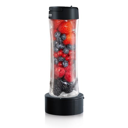 Severin SM 3737 - Blender stołowy 1 l 500W/230V stal nierdzewna/czarny