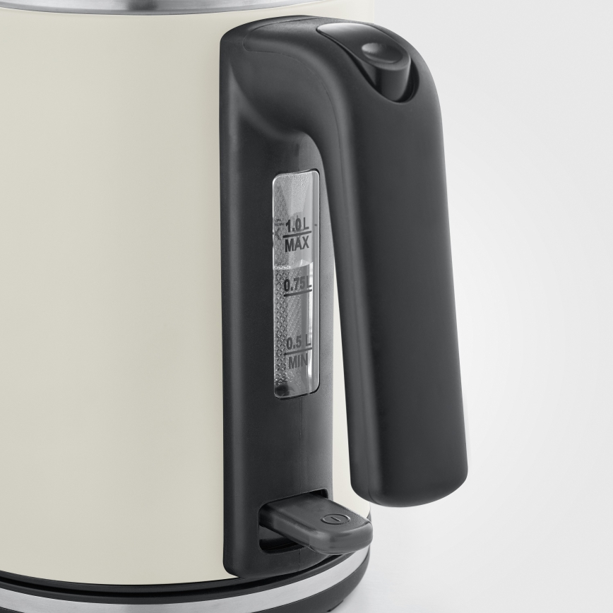 Severin WK 9577 - Czajnik elektryczny 1 l 2400W/230V beżowy