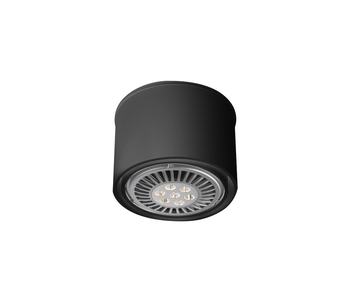1117 - Oświetlenie punktowe MIKI 1xGU10/15W/230V czarny