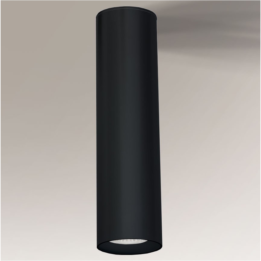 Shilo - Plafon 1xGU10/15W/230V czarny