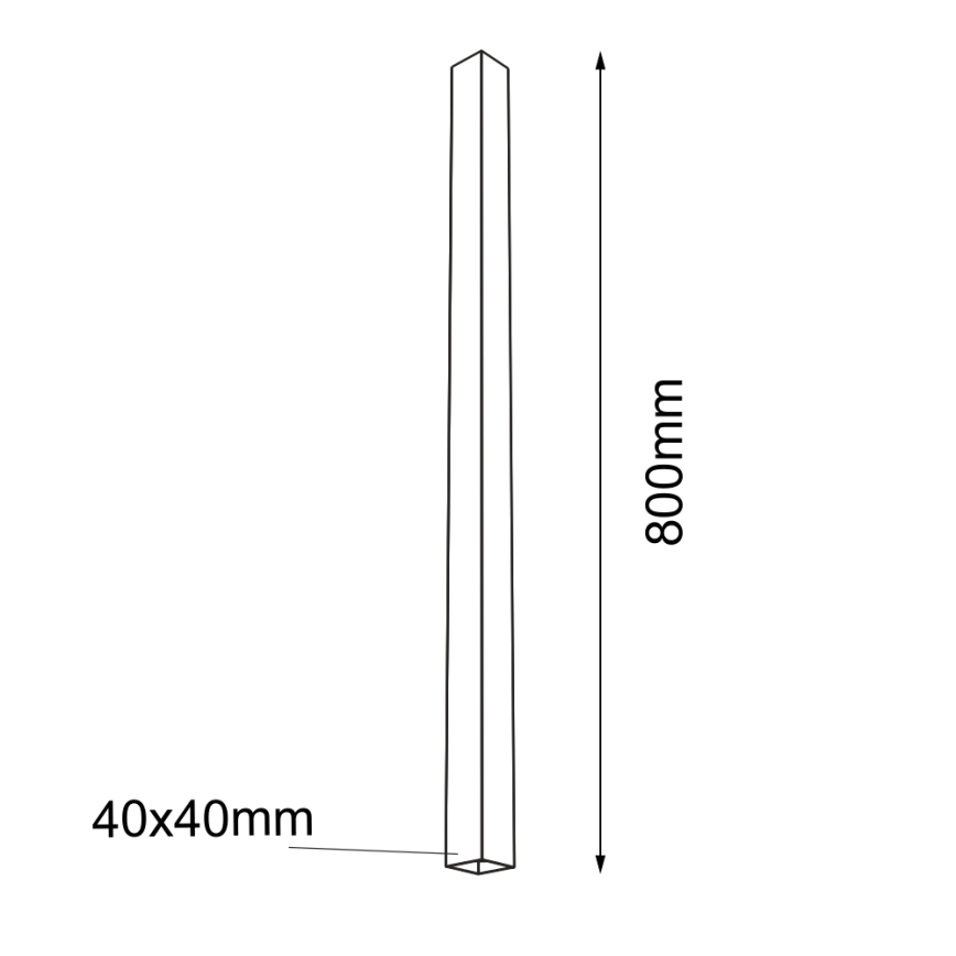 Shilo - Plafon 1xGU10/15W/230V czarny