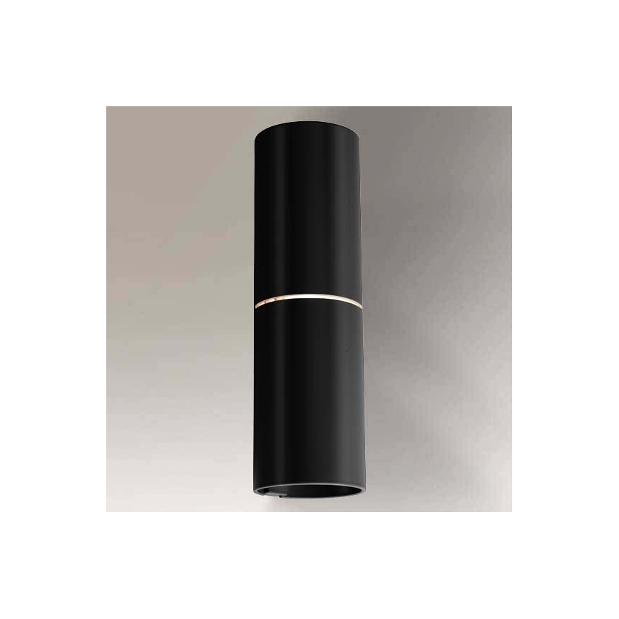 Shilo - Plafon 1xG9/10W/230V czarny