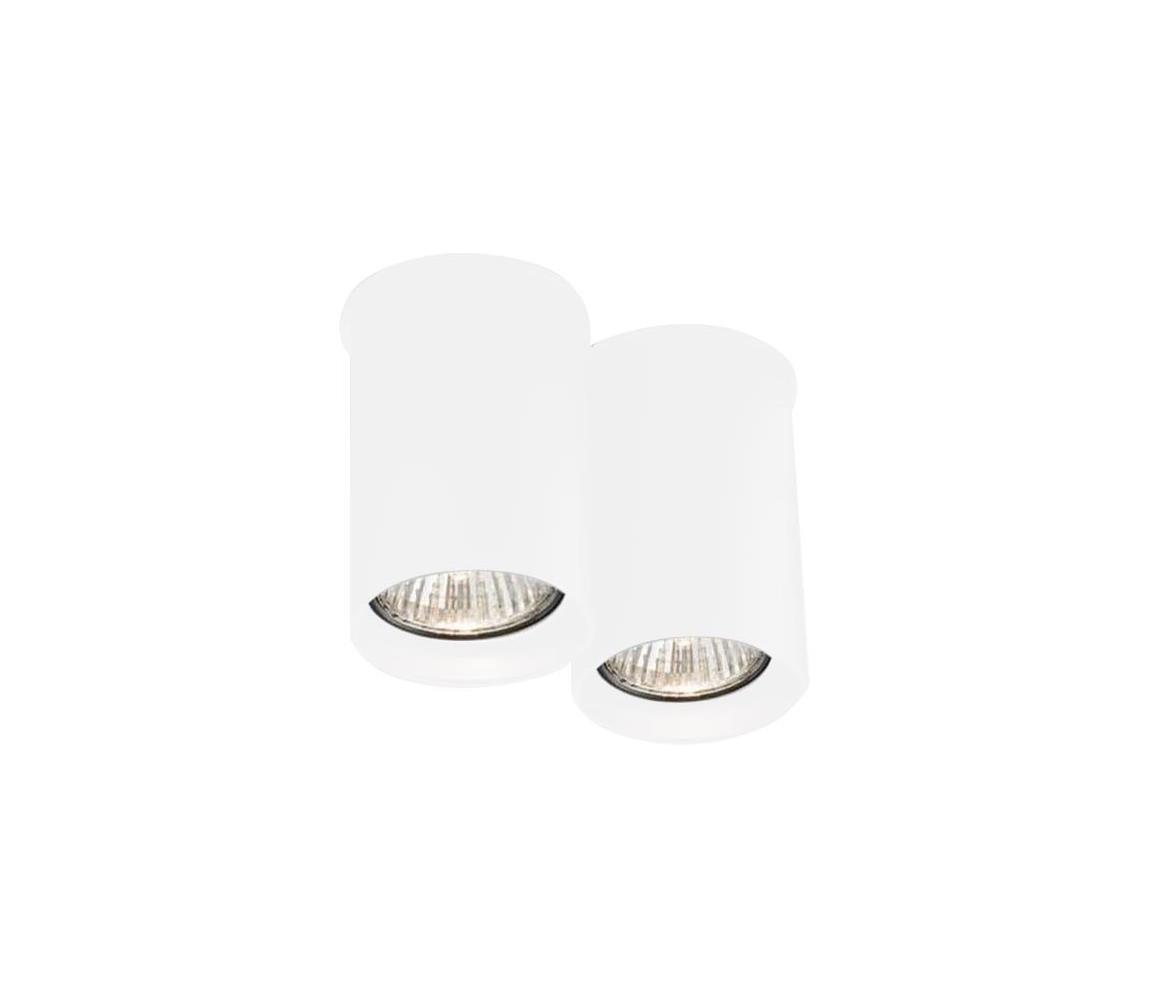 7011 - Plafon ARIDA 2xGU10/15W/230V 9 cm biały