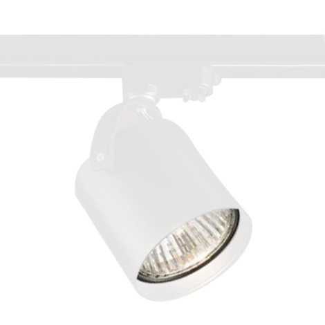 Shilo - Oświetlenie punktowe do lištového systému 1xGU10/15W/230V biały