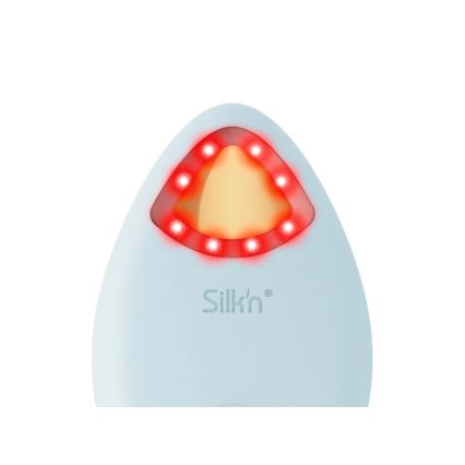 Silk’n - LED Szczoteczka oczyszczająca do twarzy 4w1 BRIGHT LUX 5V/500 mAh niebieska