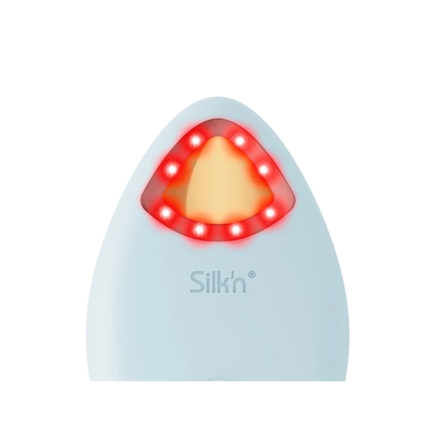Silk’n - LED Szczoteczka oczyszczająca do twarzy 4w1 BRIGHT LUX 5V/500 mAh niebieska