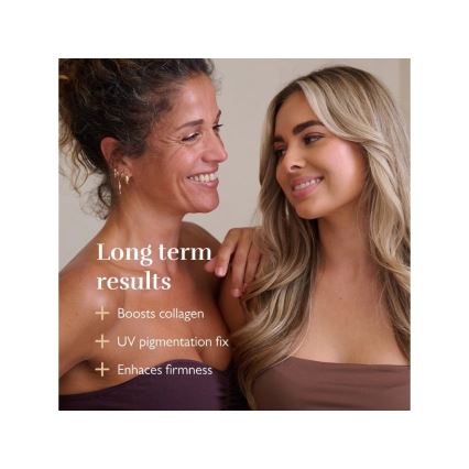 Silk’n - LED-terapeutyczna maska na klatkę piersiową LED/5V beżowa