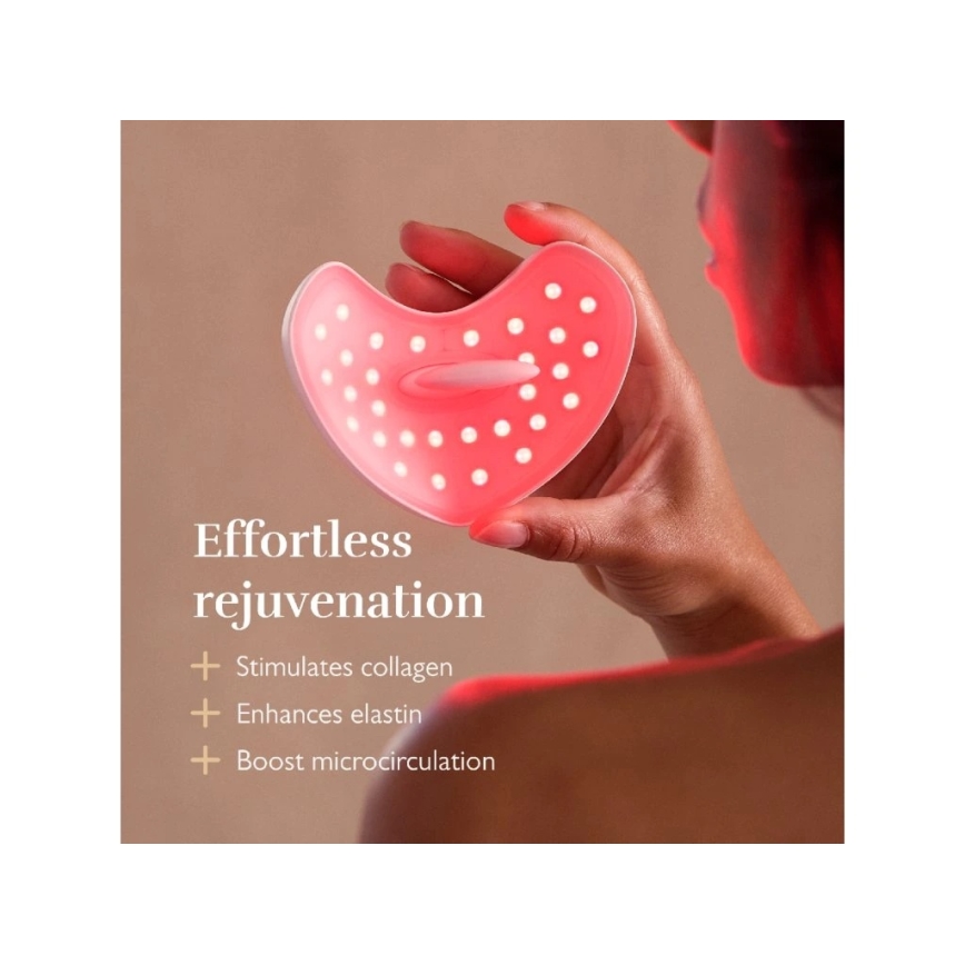 Silk’n - LED Terapeutyczna maska na wargi LED/5V 500 mAh beżowa