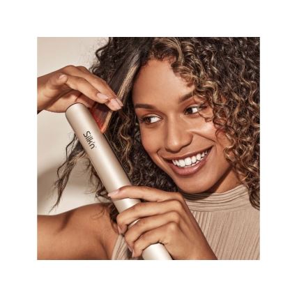 Silk’n - Prostownica do włosów na podczerwień SILKY STRAIGHT 230V złota