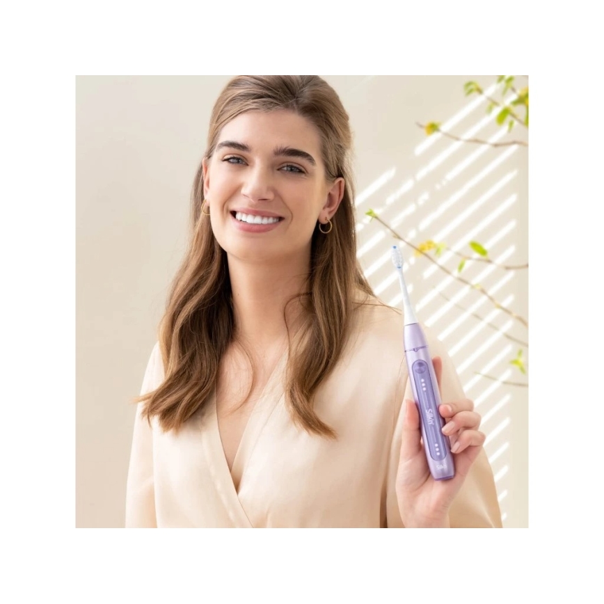 Silk’n - Soniczna szczoteczka wibracyjna do zębów SONIC YOU, 3350 mAh, IPX7, fioletowa