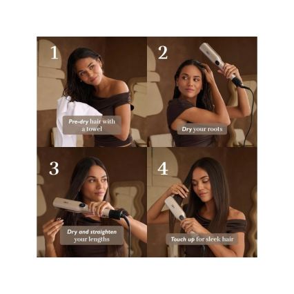 Silk’n - Suszarka do włosów 3w1 SILKYAIR TRINITY 230V złota