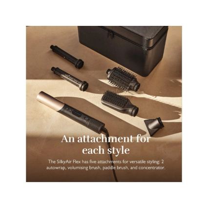 Silk’n - Suszarka do włosów SILKYAIR FLEX 230V czarna/złota