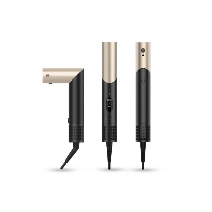 Silk’n - Suszarka do włosów SILKYAIR FLEX 230V czarna/złota