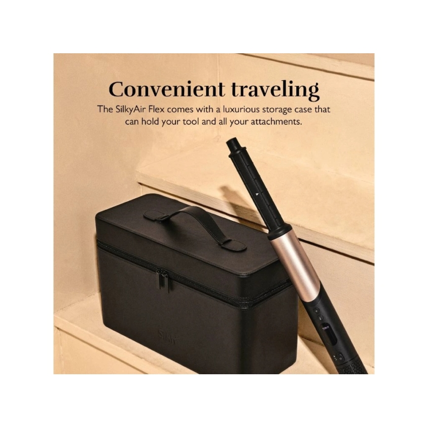 Silk’n - Suszarka do włosów SILKYAIR FLEX 230V czarny/złoty