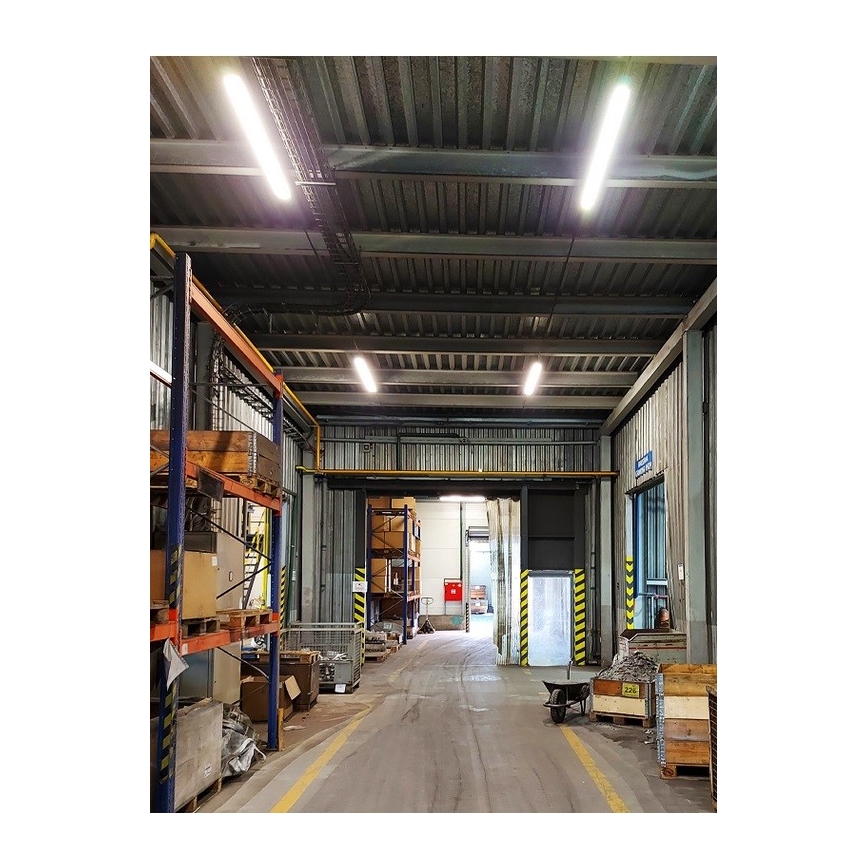 Sinclair - LED Lampa przemysłowa LED/55W/230V 3000/4000/5000K IK08 IP66