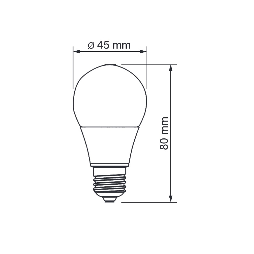 Sinclair - LED Żarówka E14/5W/230V 3000K