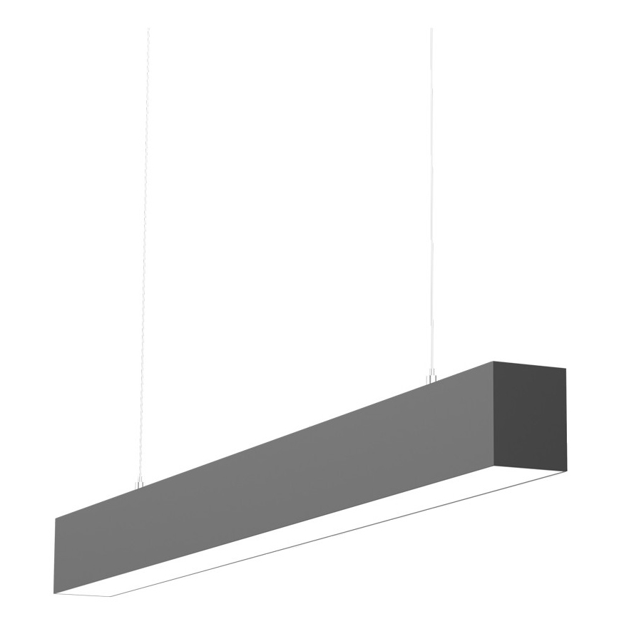 Sinclair - LED Plafon LSM LED/40W/230V 3000K/4000K/5000K 120 cm czarny