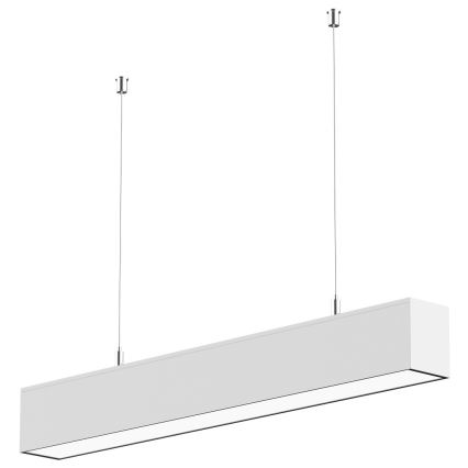 Sinclair - LED Plafon LSM LED/40W/230V 3000K/4000K/5000K 120 cm srebrny